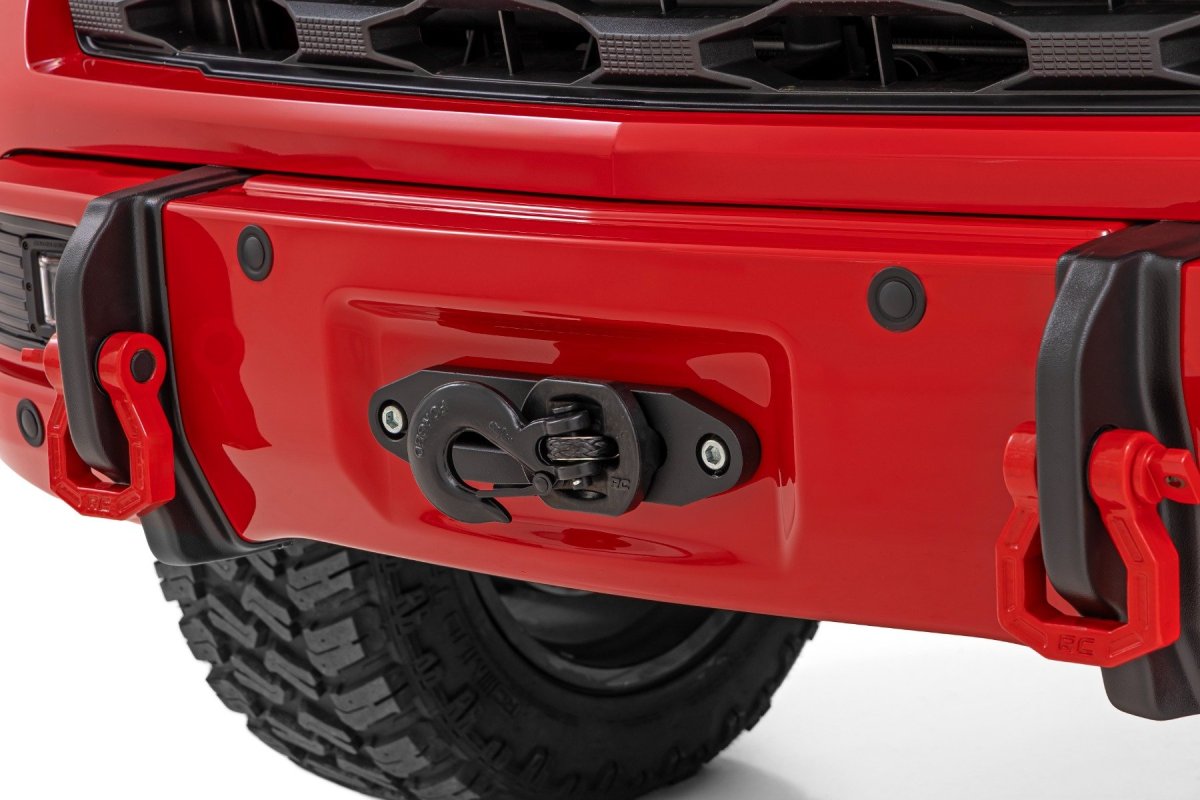 Chevrolet Silverado 1500 Bumper - Front - Rough Country - FXS + PRO12000S Winch - '23-'26